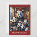 Search for panda bear christmas cards Funny