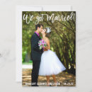 Search for just married party invitations Eloped