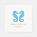 Search for beach wedding napkins Tropical