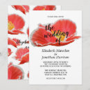 Search for poppy flower wedding invitations Chic