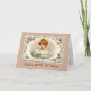 Search for victorian floral birthday cards Vintage