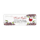 Search for white wine return address labels Vintage