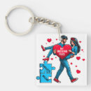 Search for missing key rings Valentine