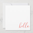 Search for living note cards Typography