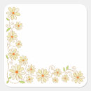 Search for square corner stickers Flowers