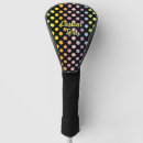 Search for polka dots golf head covers Circles