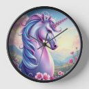 Search for unicorn clocks Whimsical