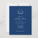Search for floral nautical bridal shower invitations Navy blue stripes