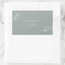 Search for rectangular wedding stickers Minimalist