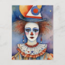 Search for clown postcards Unique