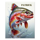 Search for rainbow trout art Camping
