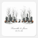 Search for october wedding stickers Elegant
