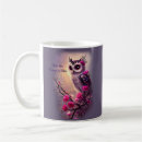 Search for pink owl mugs Feminine