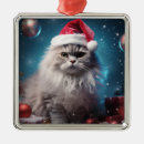 Search for persian cat christmas tree decorations Feline