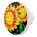 Search for stained glass knobs and pulls Flowers
