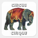 Search for circus elephant stickers Vintage