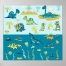 Search for dinosaur illustration posters Background