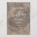 Search for rustic wooden wedding invitations Outdoor