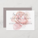 Search for pink flower save the dates Elegant