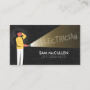 Search for electricity business cards Contractor