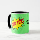 Search for red superhero mugs Yellow