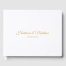 Search for classic wedding guest books Elegant