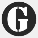 Search for alphabet g stickers Letters