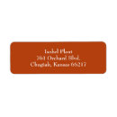 Search for plain red labels Simple