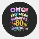 Search for 80th stickers Years