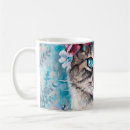 Search for cat painting mugs Portrait