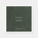 Search for dark forest green napkins Classic