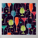Search for vintage martini posters Glass