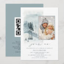 Search for snow wedding invitations Qr code
