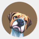 Search for boxer dog stickers Cute