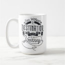 Search for life journey mugs Saying