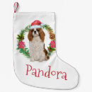 Search for cavalier king charles christmas stockings Animal