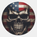 Search for american skull stickers Patriotic