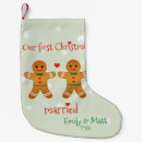 Search for mr mrs christmas stockings Our first christmas