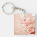 Search for rose background key rings Pink