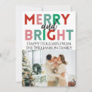 Search for large photo cards Merry and bright