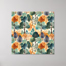 Search for autumn trees canvas prints Watercolor