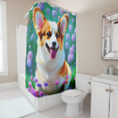 Search for corgi shower curtains Canine