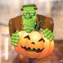Search for halloween business window decals Funny