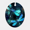 Search for dragonfly christmas tree decorations Blue