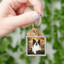 Search for black border key rings Puppy