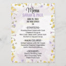 Search for cute menus Botanical