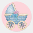 Search for blue baby carriage stickers Stroller