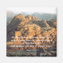 Search for moses magnets God