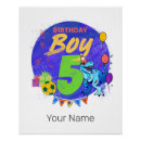 Search for dinosaur birthday posters Boy