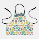 Search for fruit patterns aprons For kids